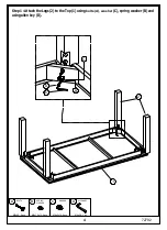 Предварительный просмотр 4 страницы Amart Furniture CABOS DINING TABLE 2000 Assembly Instruction Manual