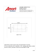 Preview for 1 page of Amart Furniture CANNON 66119 Assembly Instruction Manual