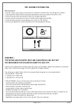 Предварительный просмотр 2 страницы Amart Furniture CAPTAIN JACK 54070 Assembly Instruction Manual