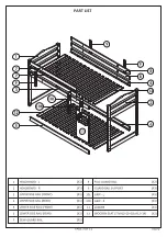 Предварительный просмотр 3 страницы Amart Furniture CAPTAIN JACK 54070 Assembly Instruction Manual