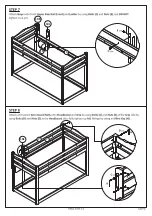 Предварительный просмотр 8 страницы Amart Furniture CAPTAIN JACK 54070 Assembly Instruction Manual