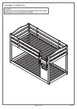 Предварительный просмотр 10 страницы Amart Furniture CAPTAIN JACK 54070 Assembly Instruction Manual