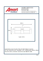 Amart Furniture CASSIUS 70811 Assembly Instruction Manual preview