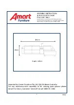 Preview for 1 page of Amart Furniture CASSIUS 70812 Assembly Instruction Manual