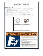 Preview for 2 page of Amart Furniture CHANELLE 56343 Assembly Instruction Manual