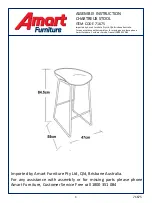 Preview for 1 page of Amart Furniture CHARTREUX 71675 Assembly Instruction Manual