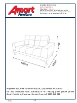 Amart Furniture CHLOE 73195 Assembly Instruction preview