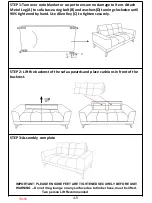 Предварительный просмотр 4 страницы Amart Furniture CHLOE 73195 Assembly Instruction