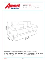 Amart Furniture CHLOE 73197 Assembly Instruction preview