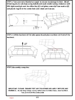 Preview for 4 page of Amart Furniture CHLOE 73197 Assembly Instruction