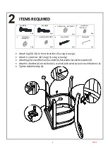 Предварительный просмотр 5 страницы Amart Furniture CLOUDS 58422 Assembly Instruction Manual