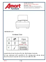 Amart Furniture COLTON 64569 Assembly Instruction preview