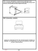 Preview for 3 page of Amart Furniture COLTON 64569 Assembly Instruction