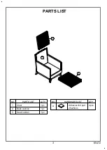 Preview for 3 page of Amart Furniture COOLABAH 65472 Assembly Instruction Manual