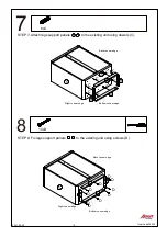 Предварительный просмотр 10 страницы Amart Furniture DALVIN 74029 Assembly Instruction Manual