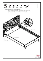 Предварительный просмотр 9 страницы Amart Furniture Dalvin 74030 Assembly Instruction Manual