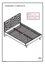 Предварительный просмотр 13 страницы Amart Furniture Dalvin 74030 Assembly Instruction Manual