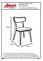 Amart Furniture ELSA 55029 Assembly Instruction Manual preview