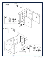 Предварительный просмотр 8 страницы Amart Furniture ESKO 70369 Assembly Instruction Manual