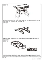 Предварительный просмотр 6 страницы Amart Furniture FILLMORE 61351 Assembly Instruction Manual