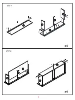 Предварительный просмотр 8 страницы Amart Furniture GORDON 74176 Assembly Instruction Manual