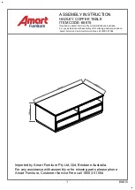 Amart Furniture HADLEY 68615 Assembly Instruction preview