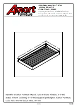 Предварительный просмотр 1 страницы Amart Furniture Jason 56286 Assembly Instruction Manual