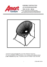 Amart Furniture JOY 59564 Assembly Instructions Manual preview