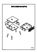 Предварительный просмотр 3 страницы Amart Furniture KALISTA 70232 Assembly Instruction Manual