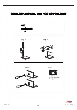 Предварительный просмотр 5 страницы Amart Furniture KALISTA BUFFET 70234 Assembly Instruction Manual