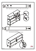 Предварительный просмотр 11 страницы Amart Furniture KALISTA BUFFET 70234 Assembly Instruction Manual