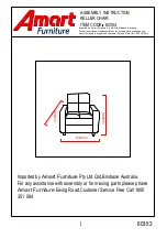 Preview for 1 page of Amart Furniture KELLER 60353 Assembly Instruction Manual