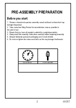 Preview for 2 page of Amart Furniture KELLER 60357 Assembly Instruction Manual