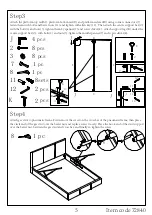 Preview for 5 page of Amart Furniture KHYBER 72840 Assembly Instruction Manual