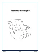 Предварительный просмотр 7 страницы Amart Furniture KIPTON 69463 Assembly Instruction Manual