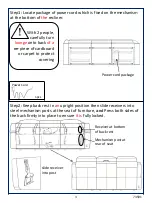 Предварительный просмотр 3 страницы Amart Furniture KLAUS 73591 Assembly Instruction Manual