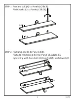 Preview for 6 page of Amart Furniture KOBI 65770 Assembly Instruction Manual