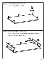 Preview for 7 page of Amart Furniture KOBI 65770 Assembly Instruction Manual