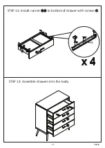 Preview for 11 page of Amart Furniture KORI 58236 Assembly Instruction Manual