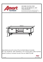 Amart Furniture KORI 60248 Assembly Instruction Manual preview