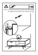 Предварительный просмотр 12 страницы Amart Furniture KORI 60250 Assembly Instruction Manual