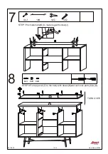 Предварительный просмотр 10 страницы Amart Furniture KORI 61066 Assembly Instruction Manual