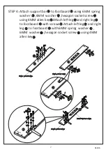 Preview for 7 page of Amart Furniture KORI 61196 Assembly Instruction Manual