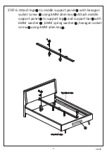 Preview for 9 page of Amart Furniture KORI 61196 Assembly Instruction Manual