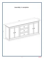 Предварительный просмотр 7 страницы Amart Furniture LA SALLE 63839 Assembly Instruction Manual