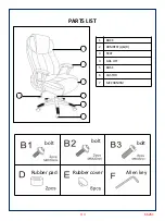 Предварительный просмотр 3 страницы Amart Furniture LOMAX 66261 Assembly Instruction Manual