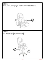 Предварительный просмотр 6 страницы Amart Furniture LOMAX 66261 Assembly Instruction Manual