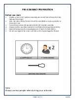 Preview for 2 page of Amart Furniture LORAS 64710 Assembly Instruction