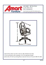 Amart Furniture Lucida 62902 Assembly Instruction Manual preview