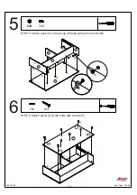 Preview for 9 page of Amart Furniture MORGANA 72880 Assembly Instruction Manual